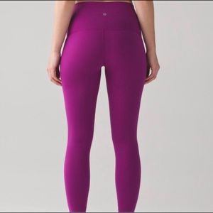 Lululemon wonder under high rise leggings
